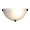Access Lighting Mona, 1 Light Wall Sconce, Oil Rubbed Bronze Finish, Alabaster Glass 20417-ORB/ALB - alternate 1